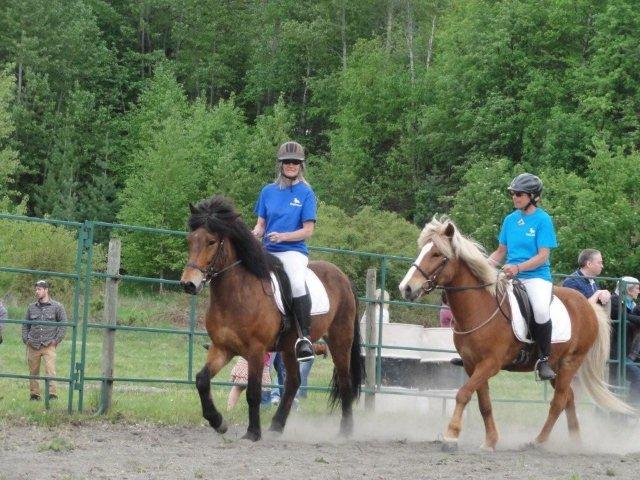 Kaslo Horse Show Icelandic Demo